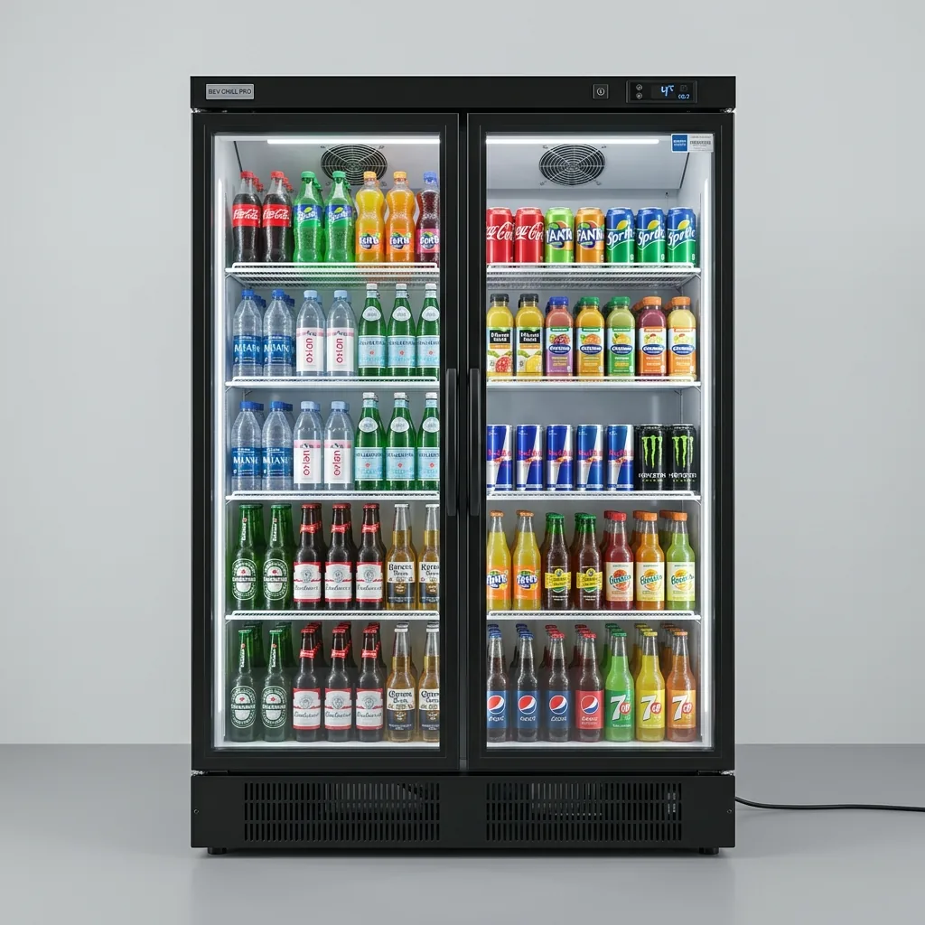 Location de réfrigérateurs vitrines pour boissons et événements à Cagliari