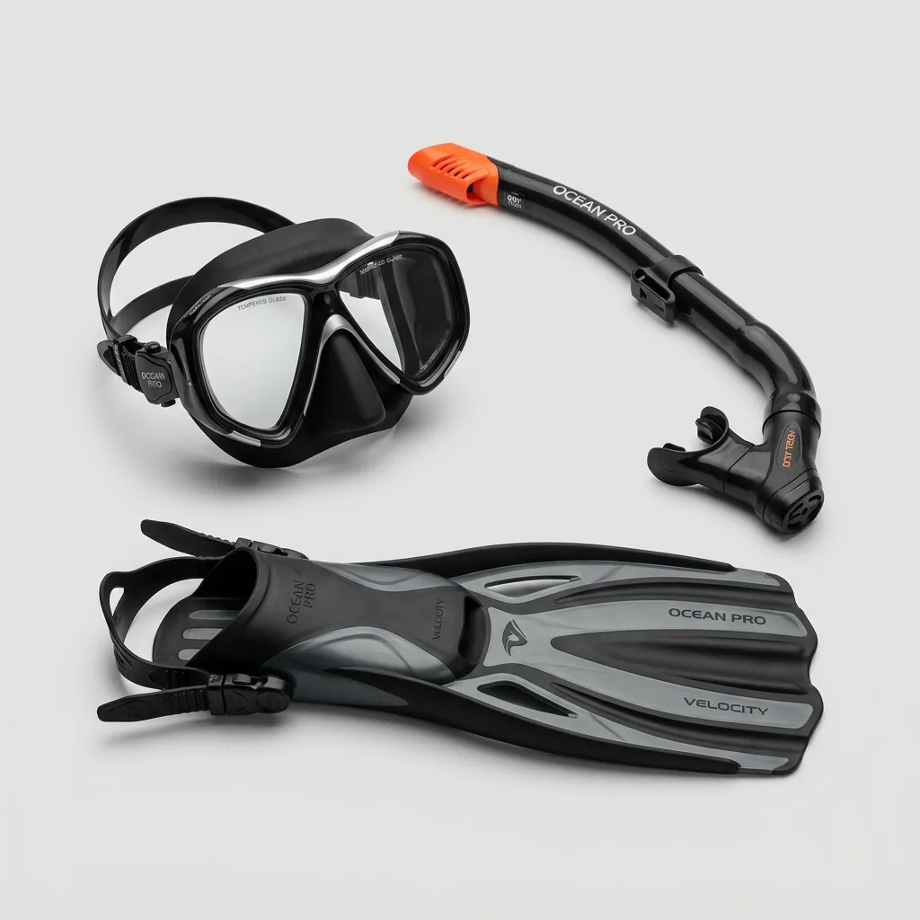 Location de kit de snorkeling (masque, tuba et palmes) chez Cagliari