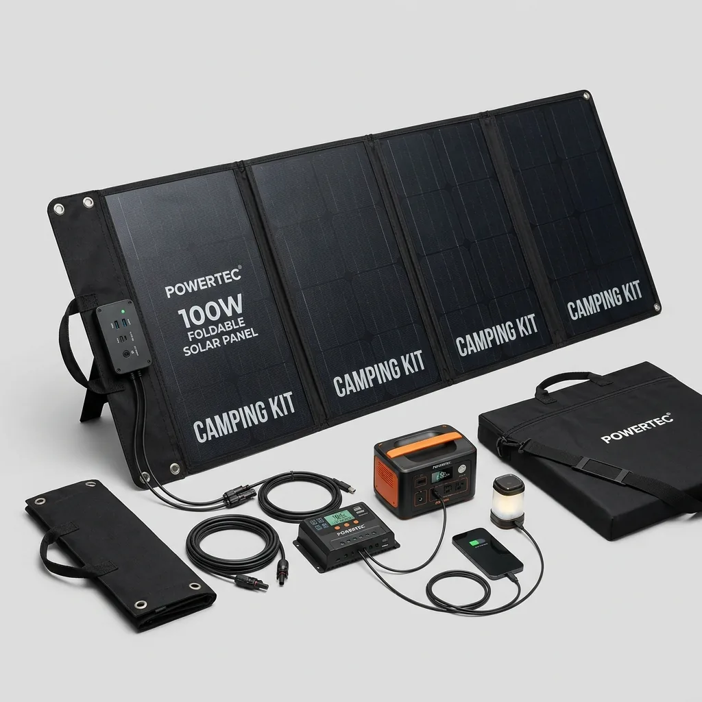 Location de Kit Panneau Solaire Pliable pour Camping à Cagliari