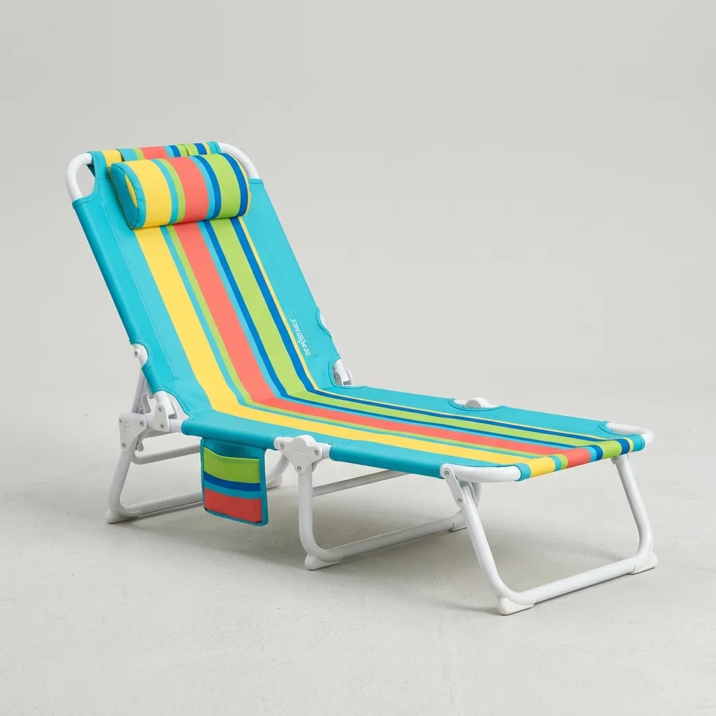 Location de lit de plage pliant pour enfants à Cagliari