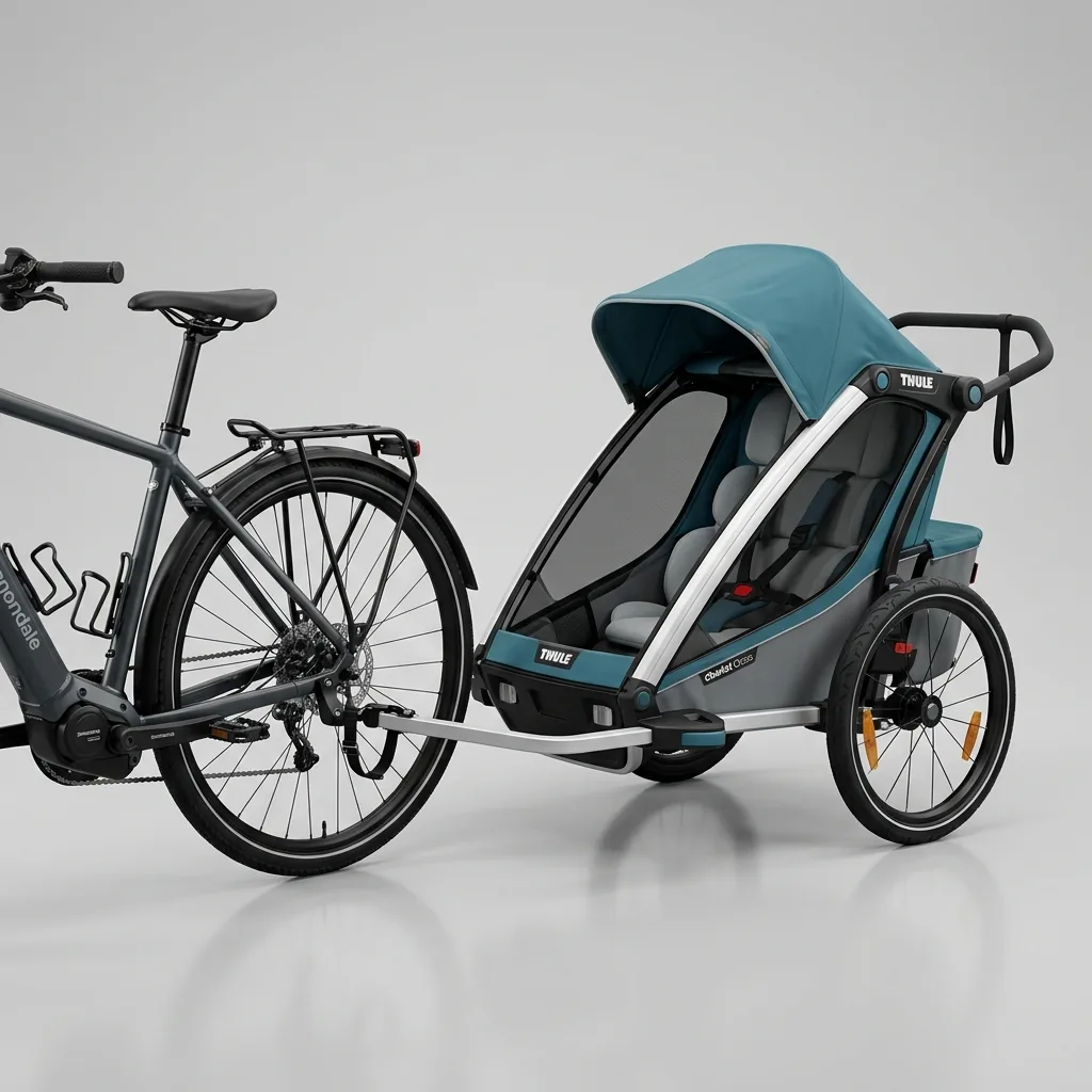 Location de remorques vélo et chariot pour enfants à Cagliari