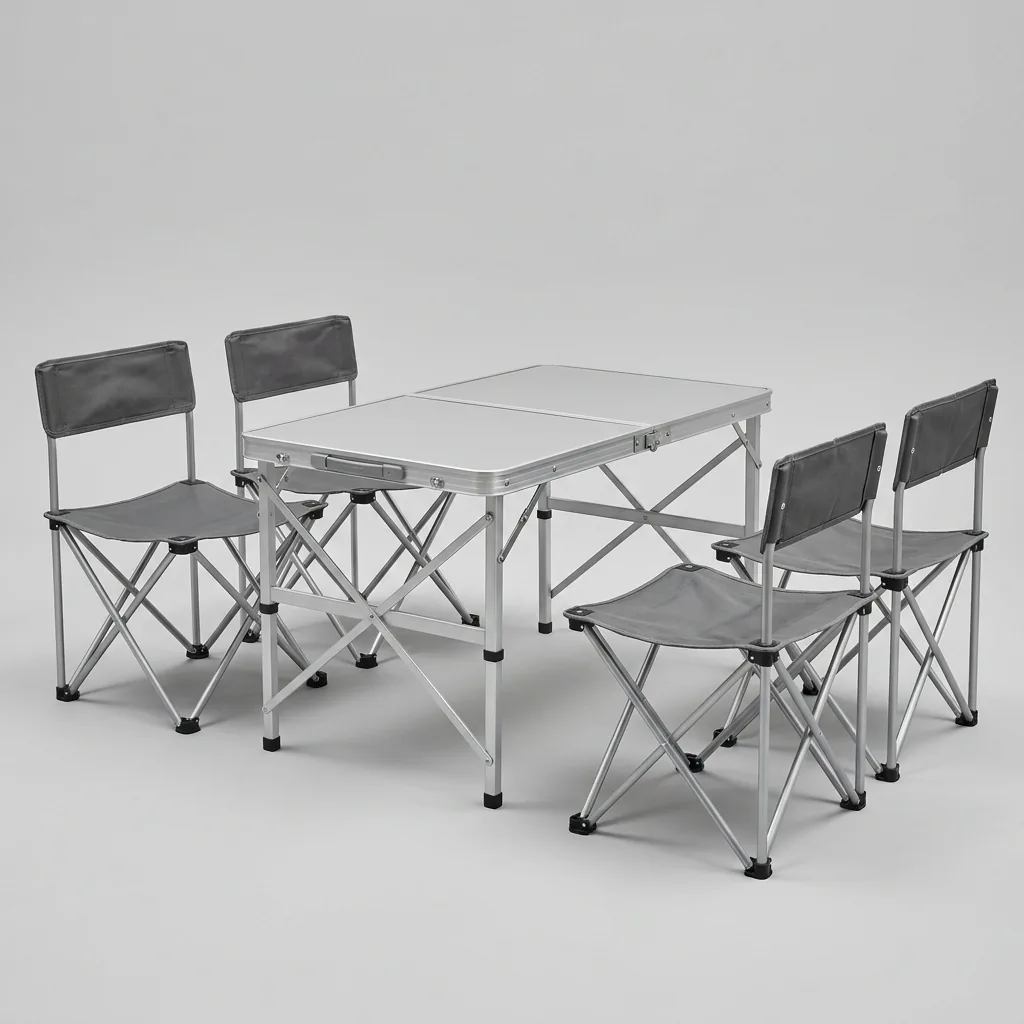 Location de table et chaise de camping pliantes à Cagliari